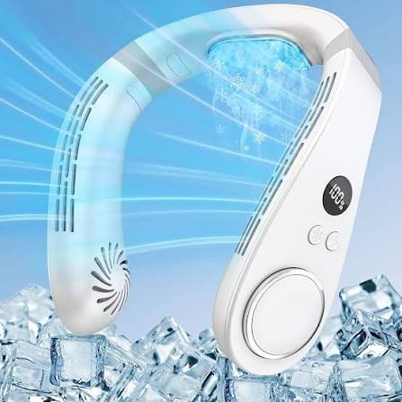 VENTILADOR DE CUELLO PORTATIL RECARGABLE